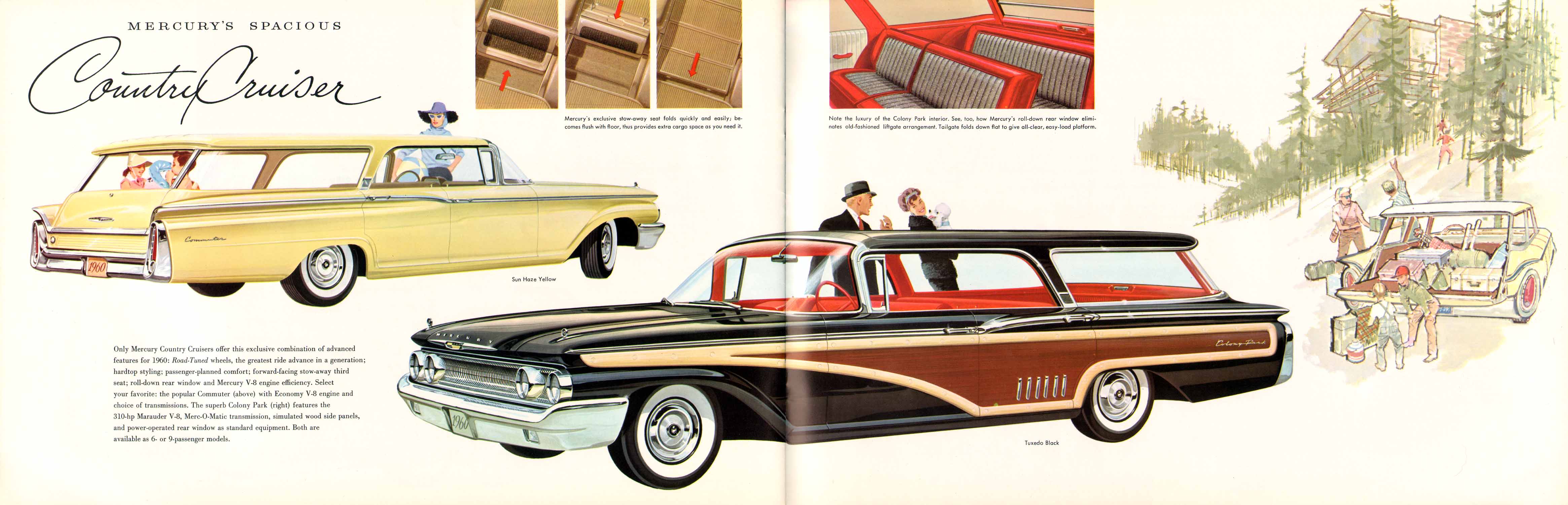 1960 Mercury Brochure Page 10